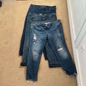 Lot of 3 - Womens size 18w jeans
